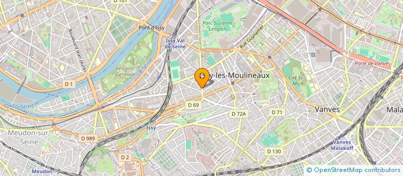 localisation de l'entreprise MONSIEUR PASCAL SARRASIN à ISSY-LES-MOULINEAUX