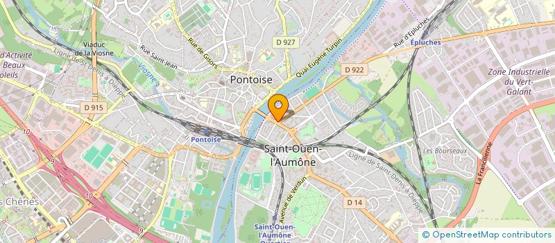 localisation de l'entreprise MONSIEUR PASCAL SARREMEJEAN  SAINT-OUEN-L'AUMONE