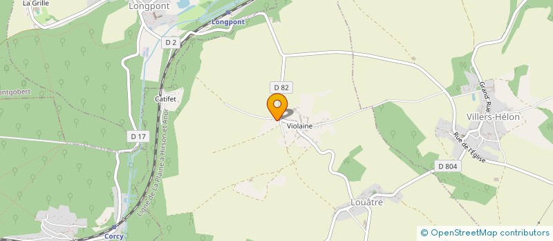 localisation de l'entreprise MONSIEUR PASCAL SAUDEMONT  LOUATRE