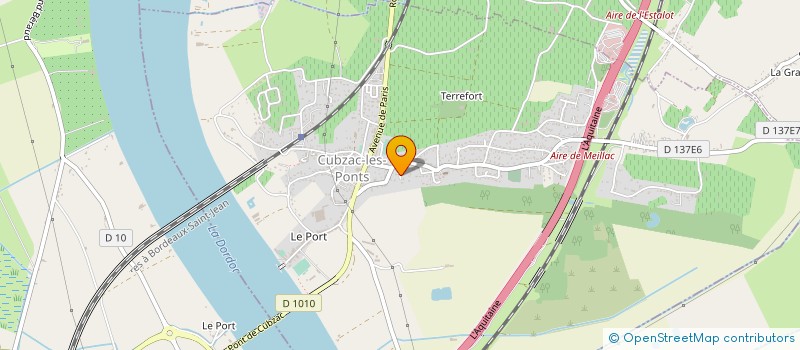 localisation de l'entreprise MONSIEUR PASCAL SAULNIER  VIRSAC