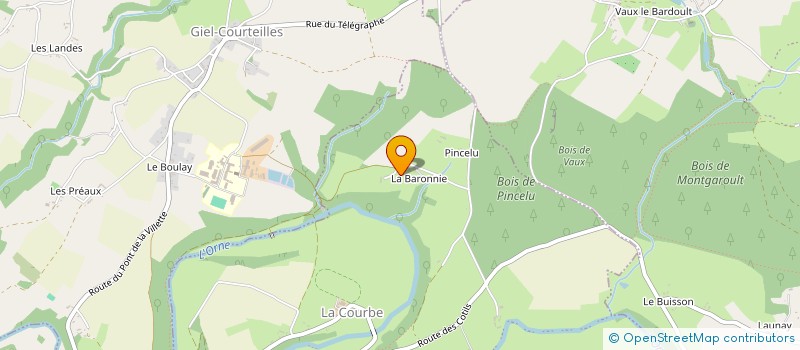 localisation de l'entreprise MONSIEUR PASCAL SAUVAGE à ECOUCHE-LES-VALLEES