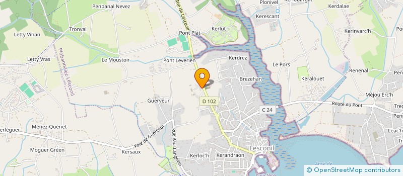 localisation de l'entreprise MONSIEUR PASCAL SAVIGNY à PLOBANNALEC-LESCONIL