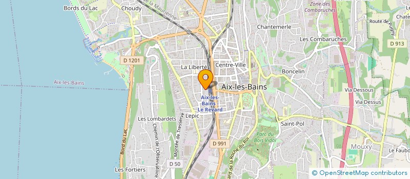 localisation de l'entreprise MONSIEUR PASCAL SCANAVINO à AIX-LES-BAINS