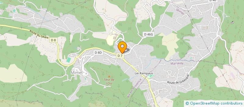 localisation de l'entreprise MONSIEUR PASCAL SCHANDELMAYER  MIMET