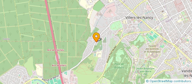 localisation de l'entreprise MONSIEUR PASCAL SCHLETZER  VILLERS-LES-NANCY