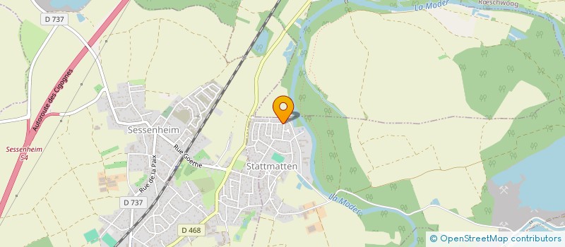 localisation de l'entreprise MONSIEUR PASCAL SCHMITT  STATTMATTEN