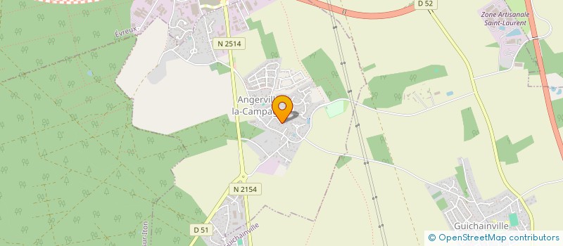 localisation de l'entreprise MONSIEUR PASCAL SCHOLLE  ANGERVILLE-LA-CAMPAGNE