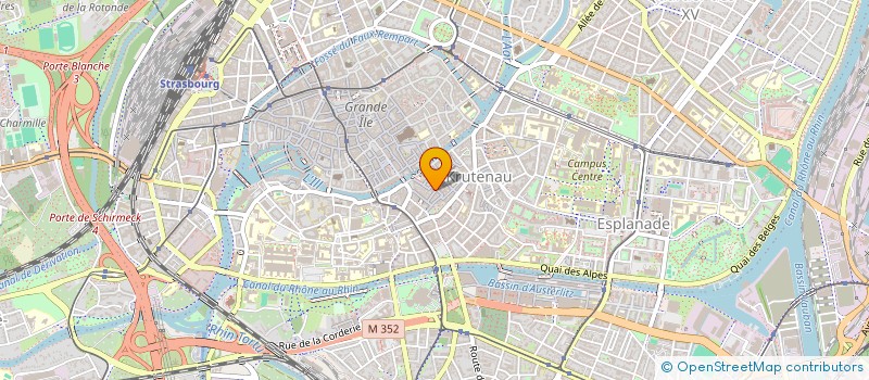 localisation de l'entreprise MONSIEUR PASCAL SCHUSTER à STRASBOURG