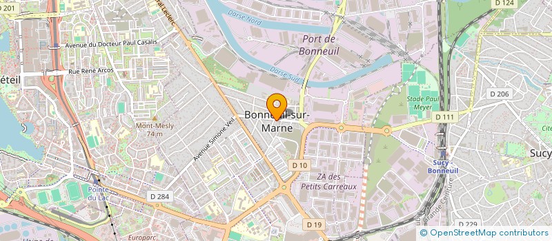 localisation de l'entreprise MONSIEUR PASCAL SCHWEITZER  BONNEUIL-SUR-MARNE