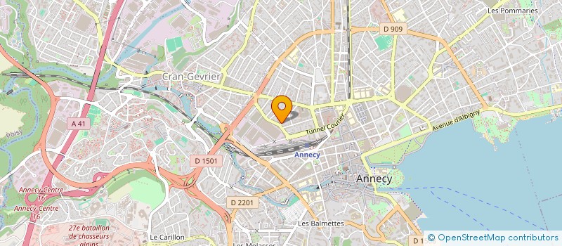 localisation de l'entreprise MONSIEUR PASCAL SCIABBARRRASI à ANNECY