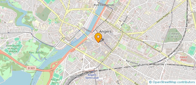 localisation de l'entreprise MONSIEUR PASCAL SCOTET à ANGERS