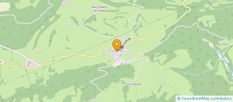 localisation de l'entreprise MONSIEUR PASCAL SCOZZARI-BAIO  INDEVILLERS