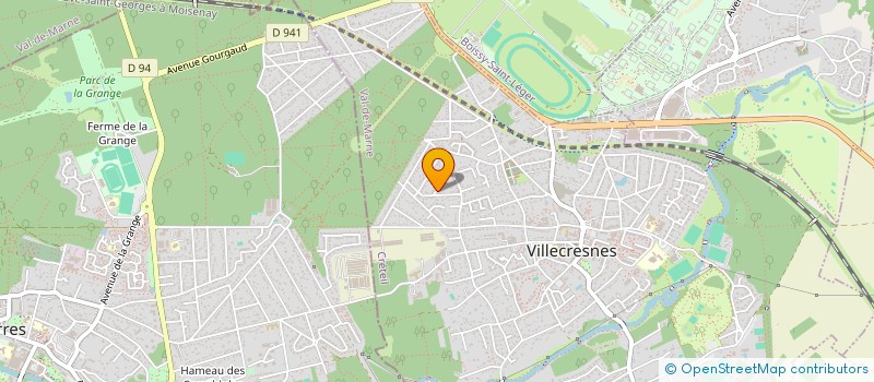 localisation de l'entreprise MONSIEUR PASCAL SEGALINI  VILLECRESNES