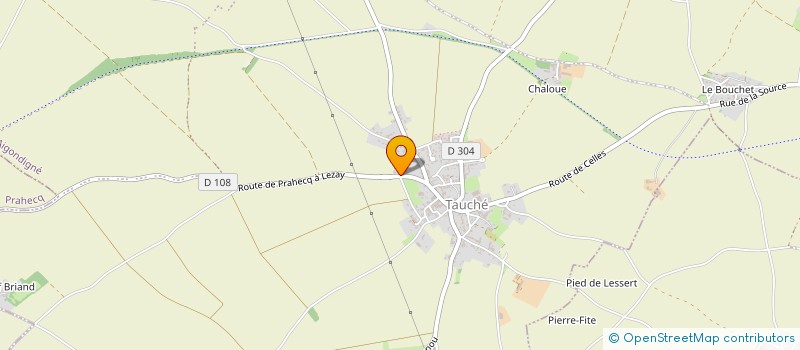 localisation de l'entreprise MONSIEUR PASCAL SEGUR  AIGONDIGNE