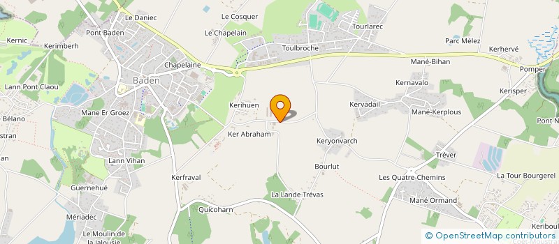 localisation de l'entreprise MONSIEUR PASCAL SELLIN  BADEN