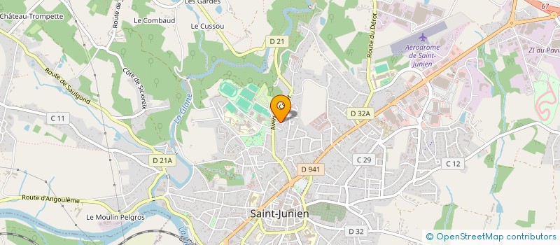 localisation de l'entreprise MONSIEUR PASCAL SELOUP à SAINT-JUNIEN