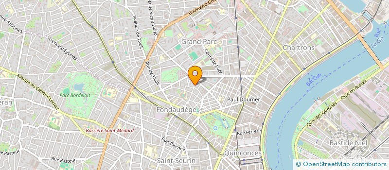 localisation de l'entreprise MONSIEUR PASCAL SEMONIN à BORDEAUX