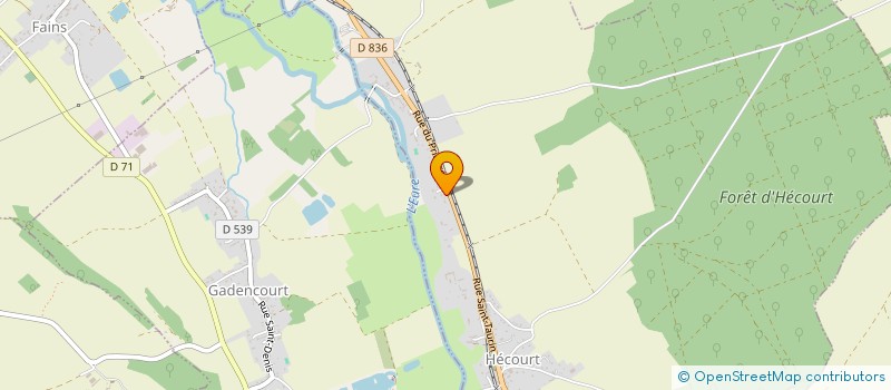 localisation de l'entreprise MONSIEUR PASCAL SEMY  HECOURT