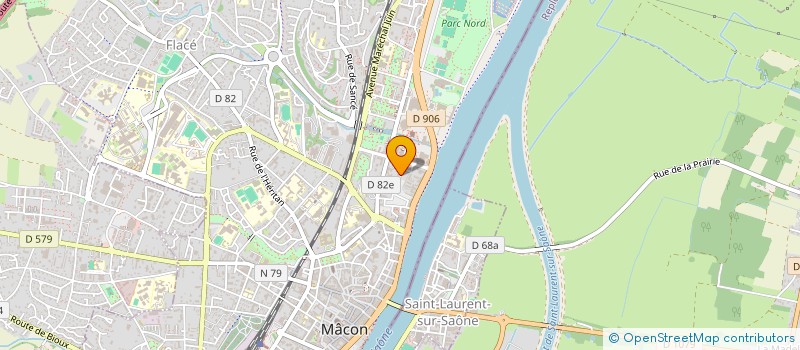 localisation de l'entreprise MONSIEUR PASCAL SEMY  MACON