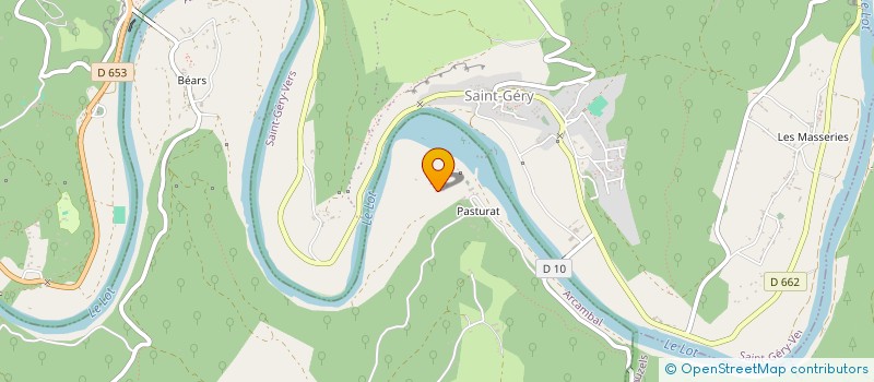 localisation de l'entreprise MONSIEUR PASCAL SERAIN  ARCAMBAL