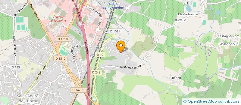 localisation de l'entreprise MONSIEUR PASCAL SERIZIER à SAINT-ANDRE-DE-CUBZAC