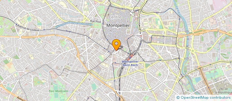 localisation de l'entreprise MONSIEUR PASCAL SEROR à MONTPELLIER
