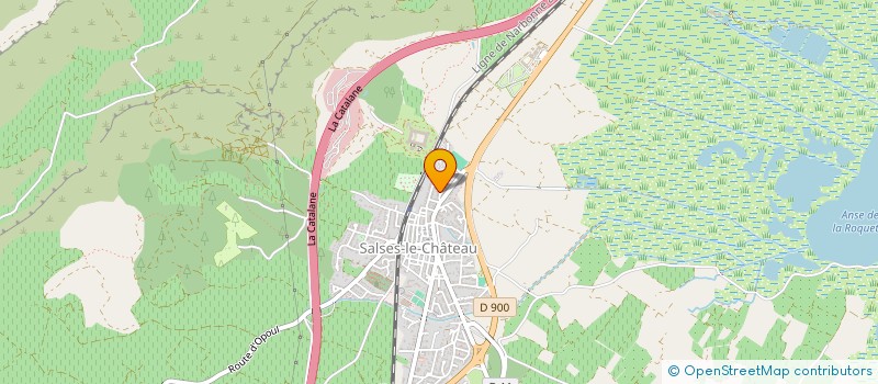 localisation de l'entreprise MONSIEUR PASCAL SERRES  SALSES-LE-CHATEAU