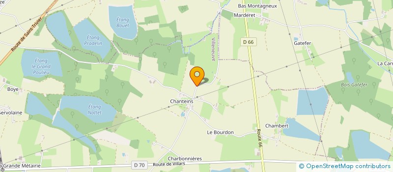 localisation de l'entreprise MONSIEUR PASCAL SERVAN  VILLENEUVE