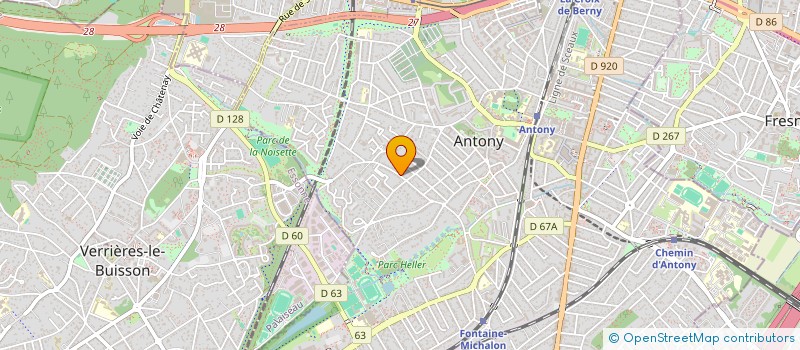 localisation de l'entreprise MONSIEUR PASCAL SERVY à ANTONY