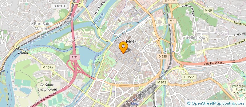 localisation de l'entreprise MONSIEUR PASCAL SEVERE à METZ