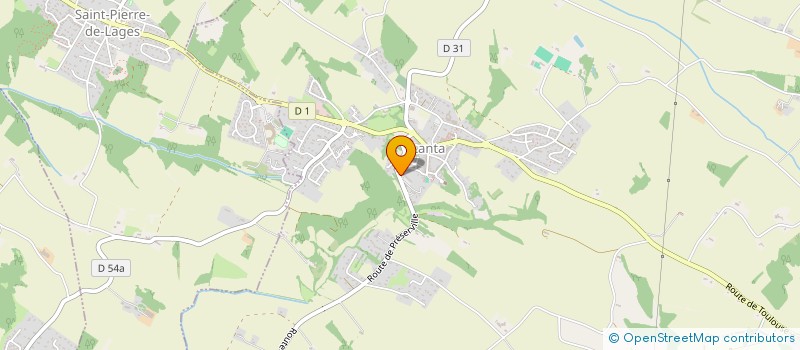 localisation de l'entreprise MONSIEUR PASCAL SIFFRE  LANTA