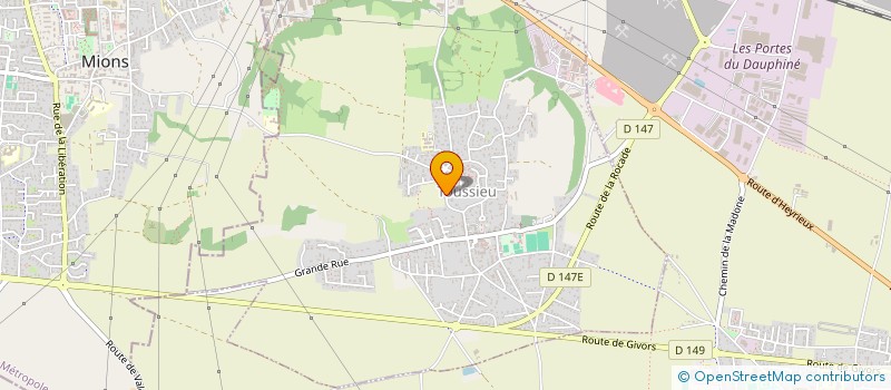 localisation de l'entreprise MONSIEUR PASCAL SILVESTRE  TOUSSIEU