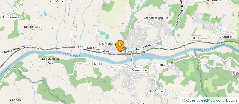 localisation de l'entreprise MONSIEUR PASCAL SIMON à SAINT-VICTURNIEN