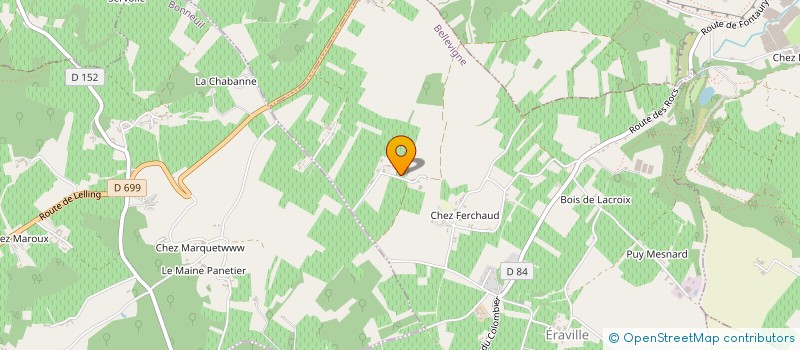 localisation de l'entreprise MONSIEUR PASCAL SIONNEAU à BELLEVIGNE