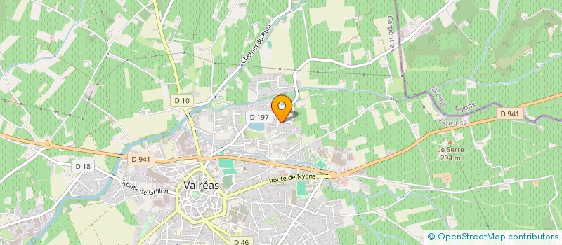 localisation de l'entreprise MONSIEUR PASCAL SOHIER à VALREAS