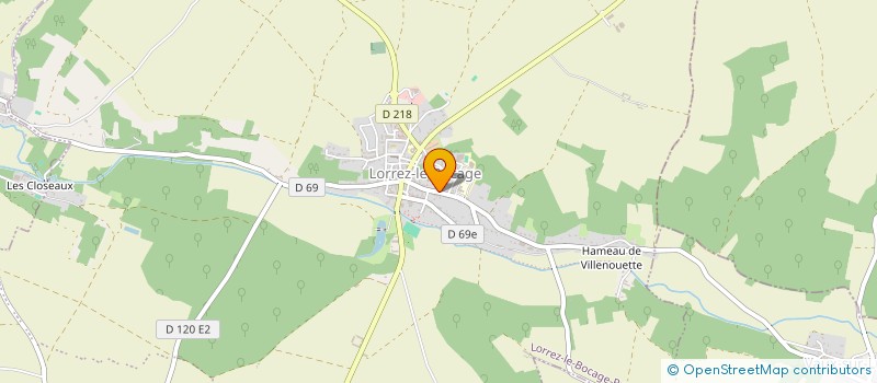 localisation de l'entreprise MONSIEUR PASCAL SOKAN  LORREZ-LE-BOCAGE-PREAUX