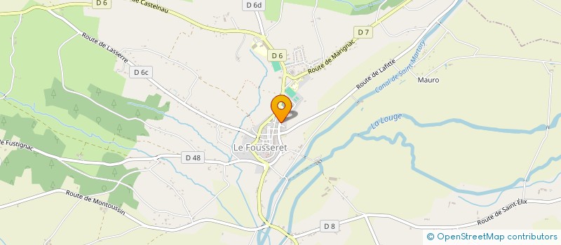 localisation de l'entreprise MONSIEUR PASCAL SOLYGA  LE FOUSSERET