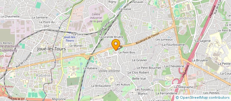 localisation de l'entreprise MONSIEUR PASCAL SOUC  JOUE-LES-TOURS