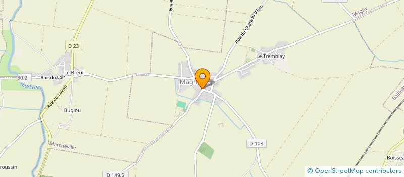 localisation de l'entreprise MONSIEUR PASCAL SOULARUE à MAGNY