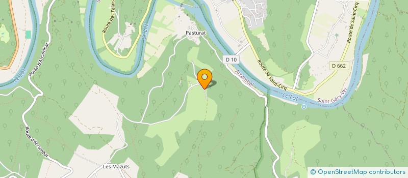 localisation de l'entreprise MONSIEUR PASCAL SOURSOU  ARCAMBAL