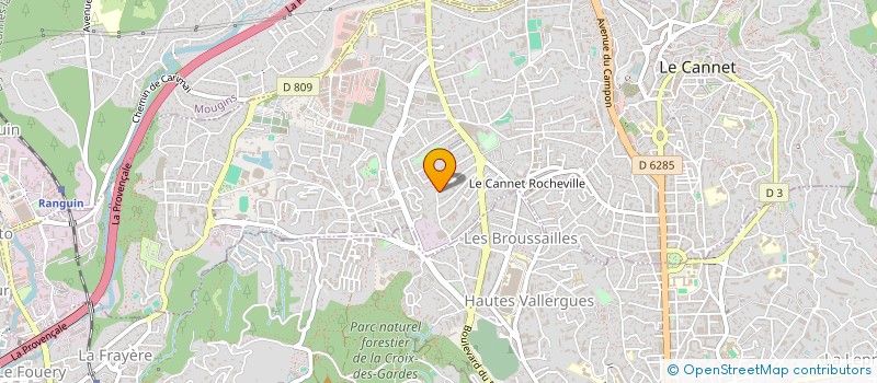 localisation de l'entreprise MONSIEUR PASCAL SPIQUEL à LE CANNET