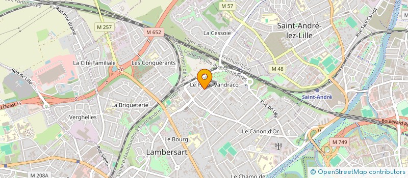 localisation de l'entreprise MONSIEUR PASCAL STALLARS à LAMBERSART