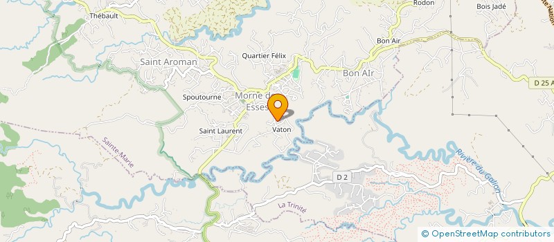 localisation de l'entreprise MONSIEUR PASCAL STANISLAS DELYON à SAINTE-MARIE