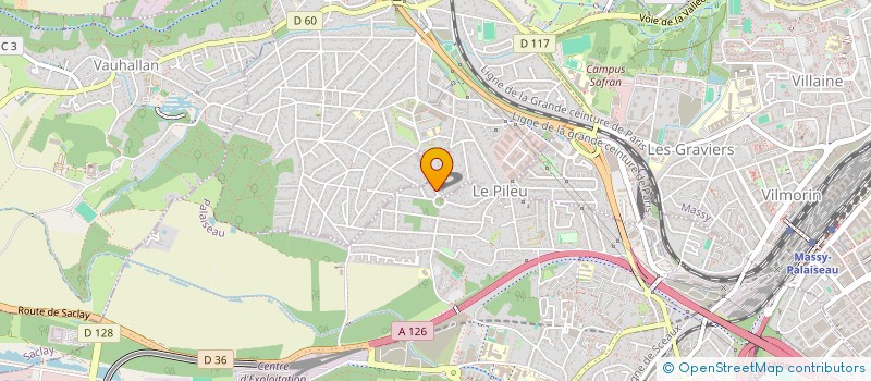 localisation de l'entreprise MONSIEUR PASCAL STERN  PALAISEAU