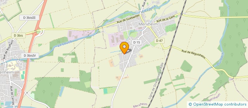 localisation de l'entreprise MONSIEUR PASCAL STOEHR  MERXHEIM