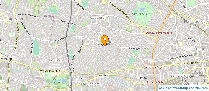 localisation de l'entreprise MONSIEUR PASCAL STOLL à BORDEAUX