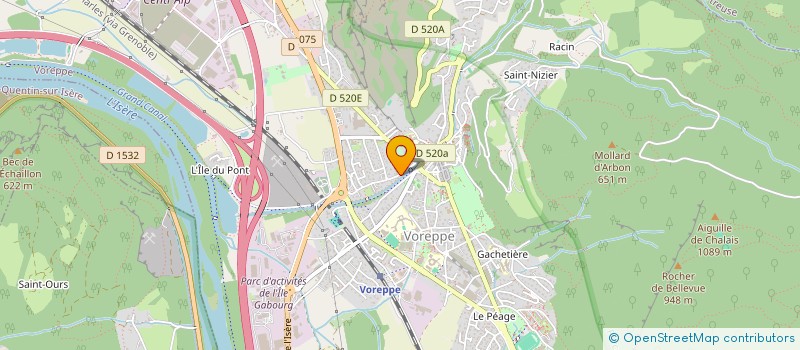 localisation de l'entreprise MONSIEUR PASCAL STOTZ  VOREPPE