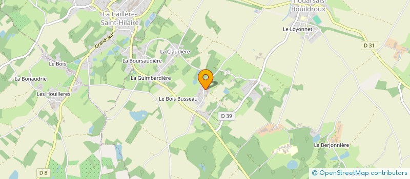 localisation de l'entreprise MONSIEUR PASCAL SUHAS  RIVES-DU-FOUGERAIS