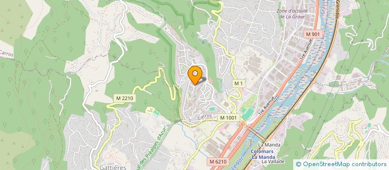 localisation de l'entreprise MONSIEUR PASCAL SUIZZERO à CARROS