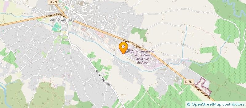 localisation de l'entreprise MONSIEUR PASCAL SURIAN  SAINT-CANNAT